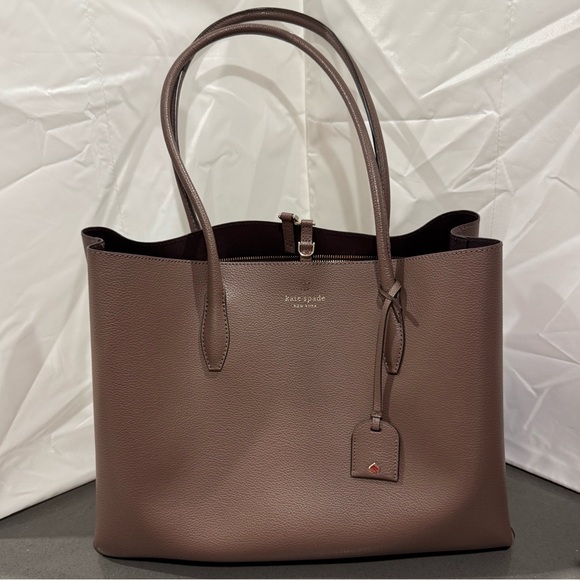 Kate Spade Chocolate Brown Tote - Picture 1 of 5